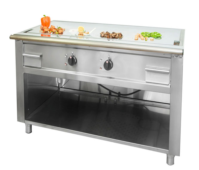 Der Teppan Yaki von SARO Gastroproducts