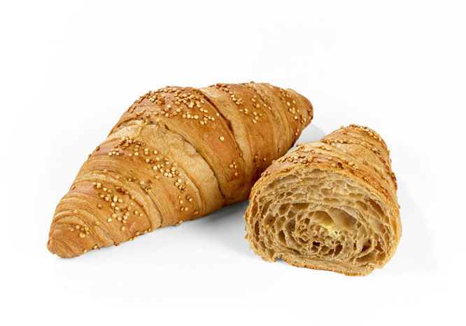 Délifrance Deutschland GmbH stellt auf der INTERGASTRA 2016 das neue Quinoa Croissant vor ©Délifrance