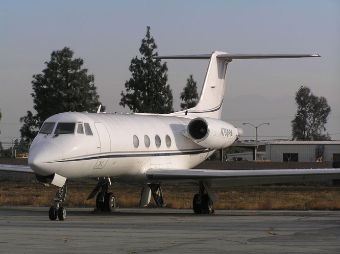 26-10-2016 - N750RA (Gulfstream II, 117) - Ontario (CA), USA - (C) R. Verhaegh