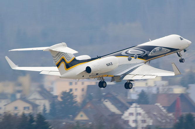 01-02-2009 - N1KE (GV, 574) - Zurich-Kloten Airport, Switzerland - (C) Dennis Muller