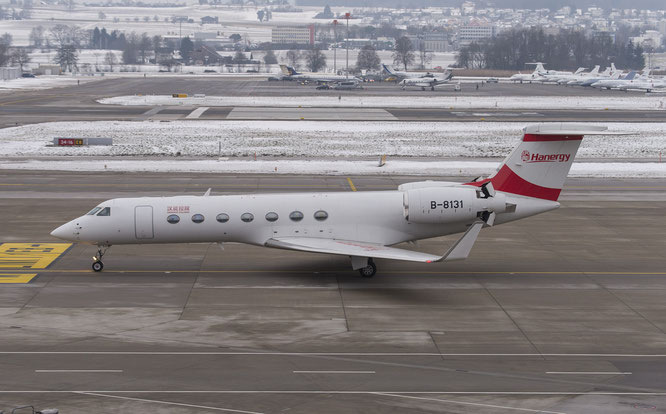 19-01-2017 - B-8131 (G550, 5289) - Zurich, Switzerland - (C) JvR Spotter