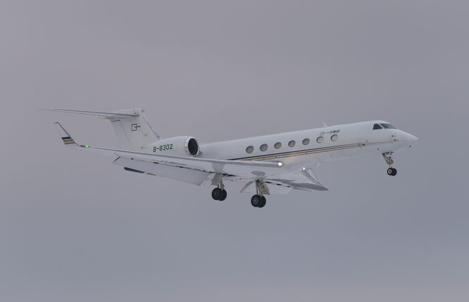 18-01-2017 - B-8302 (G550, 5437) - Zurich, Switzerland - (C) JvR Spotter