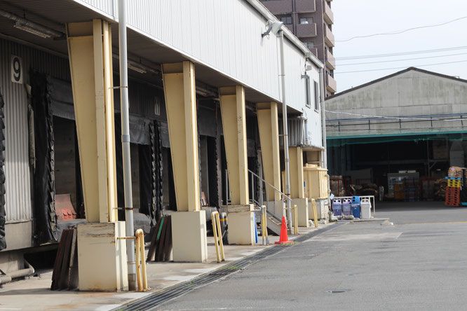 米飯港北センター　集荷場所　港北センター　集荷