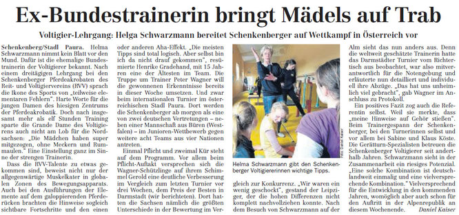 Veröffentlicht mit freundlicher Genehmigung. Quelle: Leipziger Volkszeitung vom 1. Juni 2011 | Regionalausgabe "Delitzsch-Eilenburg"