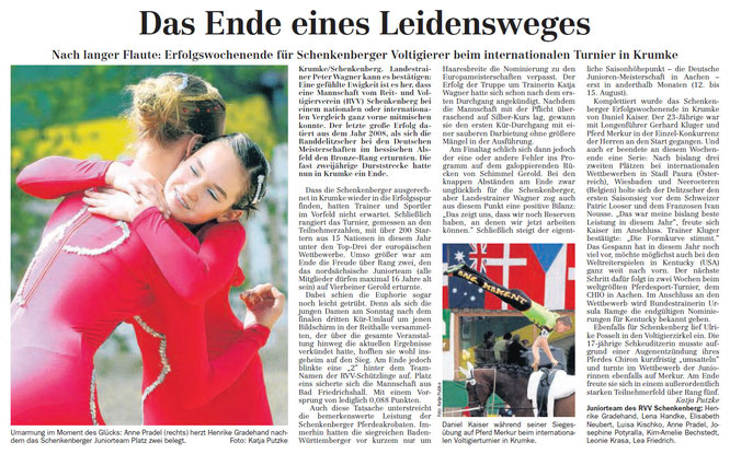 Veröffentlicht mit freundlicher Genehmigung. Quelle: Leipziger Volkszeitung vom 30. Juni 2010 | Regionalausgabe "Delitzsch-Eilenburg"