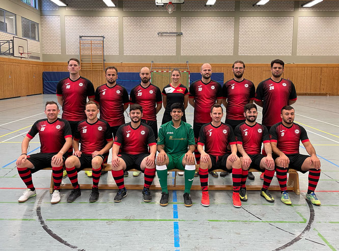 Die Herren-Mannschaft von Futsalicious Essen am 16.10.2020 (Foto: Futsalicious Essen e.V.)