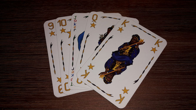 Kartenreihe Five Crowns