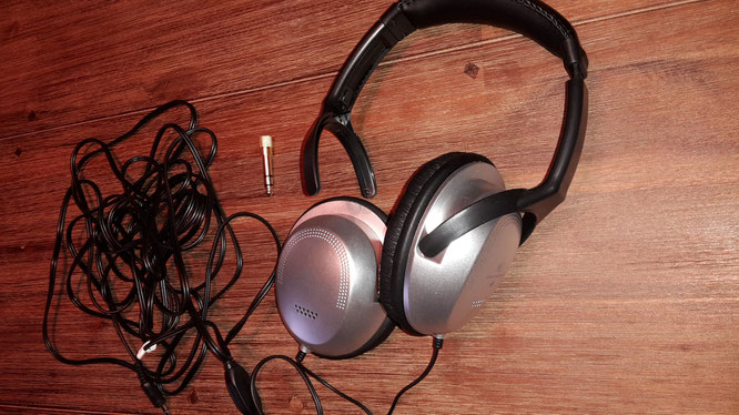 Kopfhörer mit 6 Meter Kabel