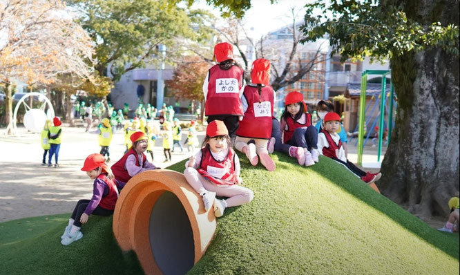 희망하시면 쿠마모토 현지에서 유치원 체험도 합니다. 