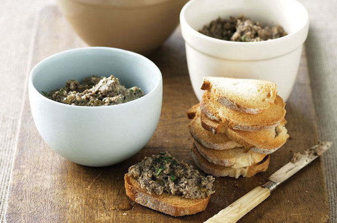 paté de setas