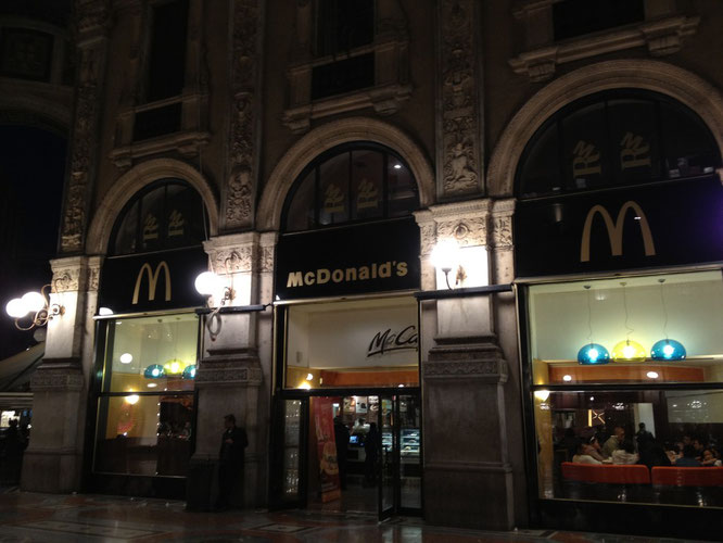 Mcdonald at Milano