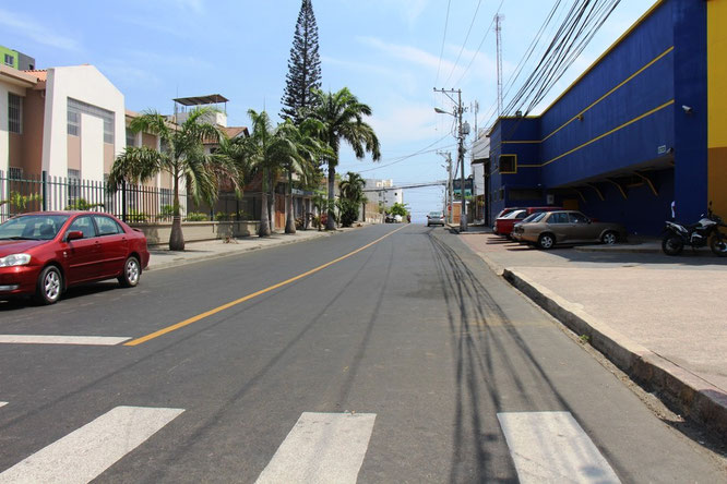 Calle 19. Manta, Ecuador.