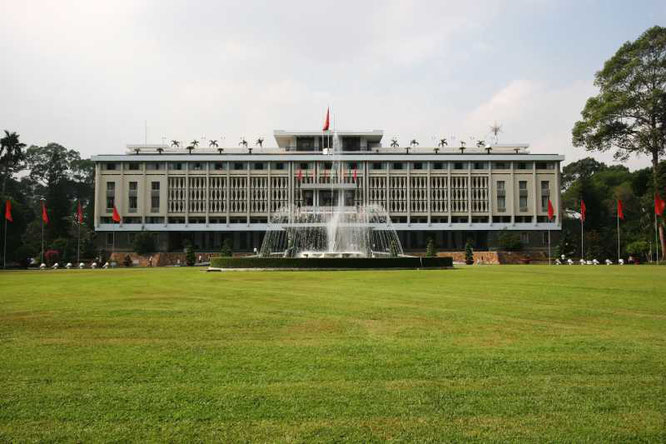 Reunification palace ho chi minh city vietnam