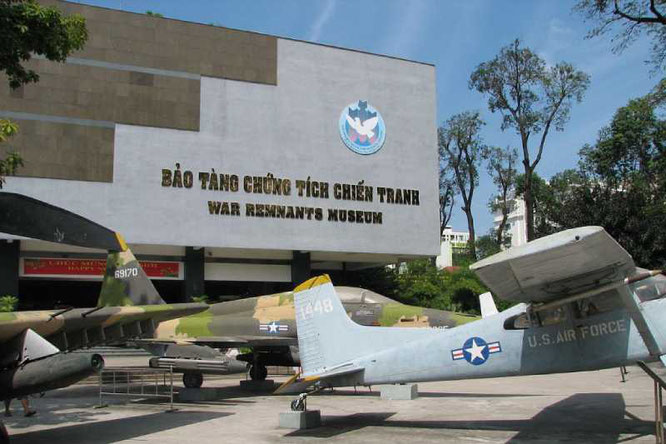 War remnants museum ho chi minh city vietnam