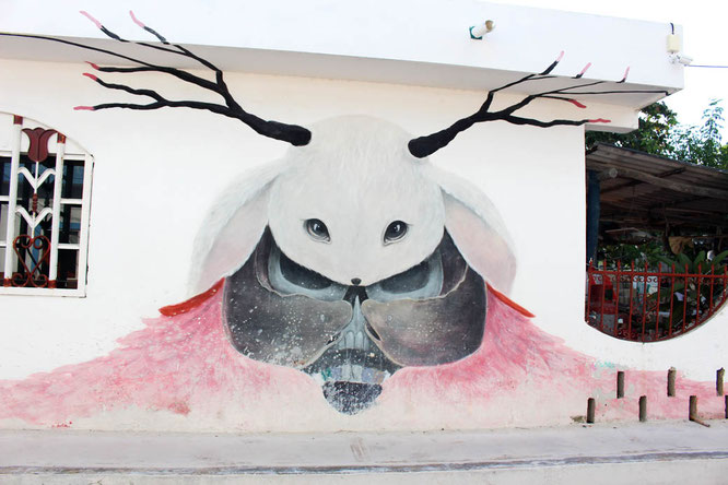 Mural on Isla Holbox