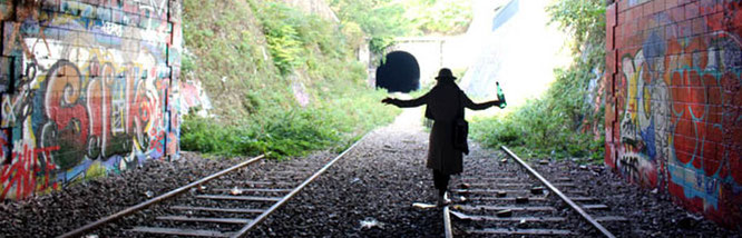 On the tracks of La Petite Ceinture in Paris