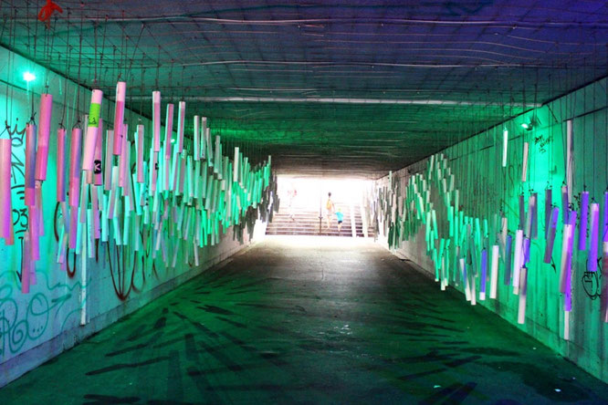 Underpass with Art in Katowice