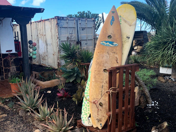 surfboards in Lajares