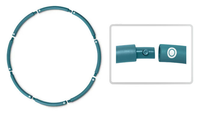 Hula-Hoop-Reifen von Tchibo zerlegbar