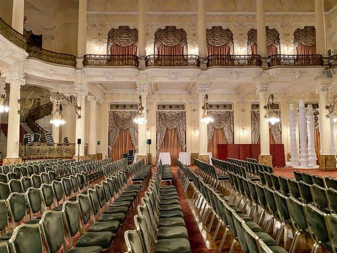 Der Saal im Grandhotel Pupp, Karlsbad, Tschechien
