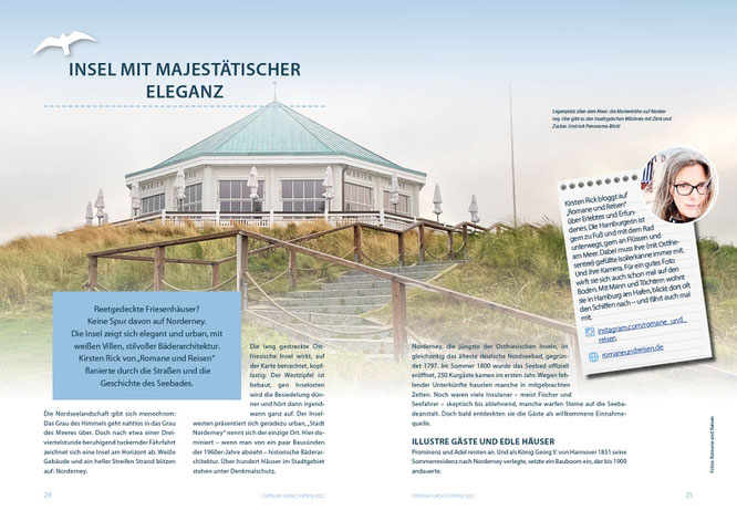 Marienhöhe auf Norderney. Auszug aus dem Online-Magazin Ostfriesen-Liebe