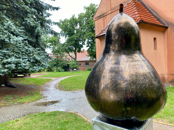 Birne, Skulptur, Ribbeck, Havelland, Mark Brandenburg