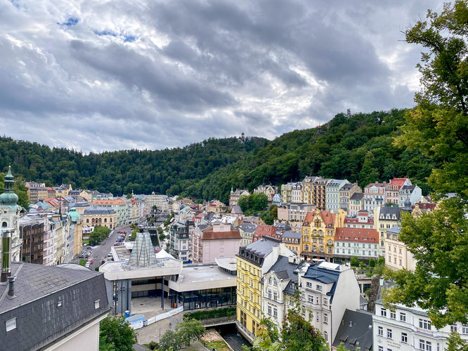 Karlsbad Panorama, Tschechien