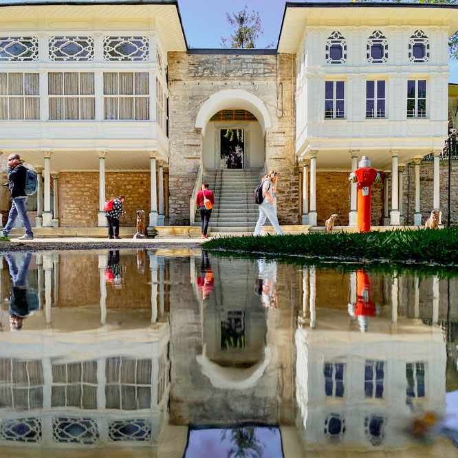 Topkapi Palast Istanbul mit Spiegelung
