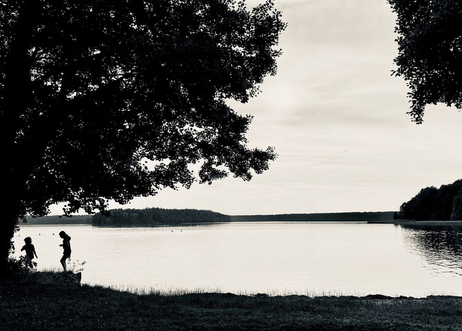 Großer Stechlinsee, Ruppiner Seenland, Brandenburg