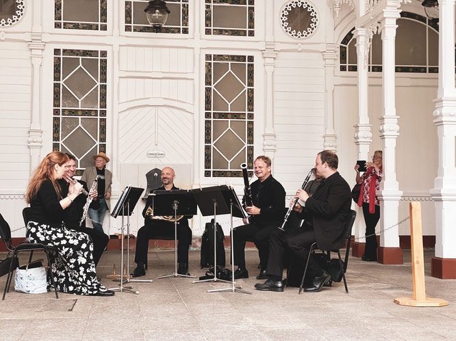 Konzert in der Marktkolonnade in Karlsbad