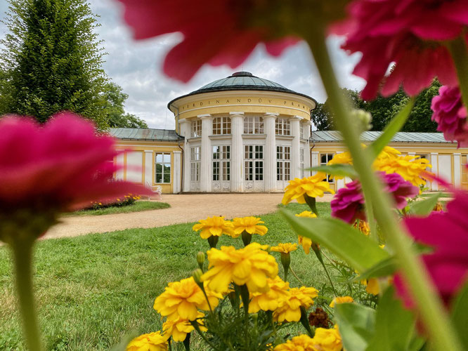 Ferdinandquelle in Marienbad, Westböhmisches Bäderdreieck, Tschechien