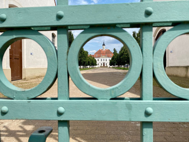 Landes- und Hauptgestüt in Neustadt (Dosse), Tor, Brandenburg