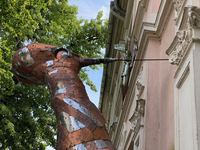 Kunst von Tony Torrilhon, Specht, Rheinsberg, Ruppiner Seenland, Brandenburg