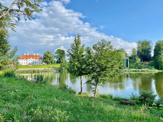 Schloss Meseberg, See, Ruppiner Seenland, Brandenburg
