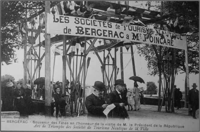 Visite du Président de la République Raymond Poincaré en 1919