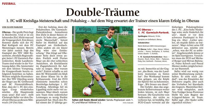 Ga-Pa Tagblatt vom 07.09.2016