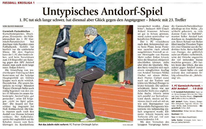 Ga-Pa Tagblatt vom 27.03.2017