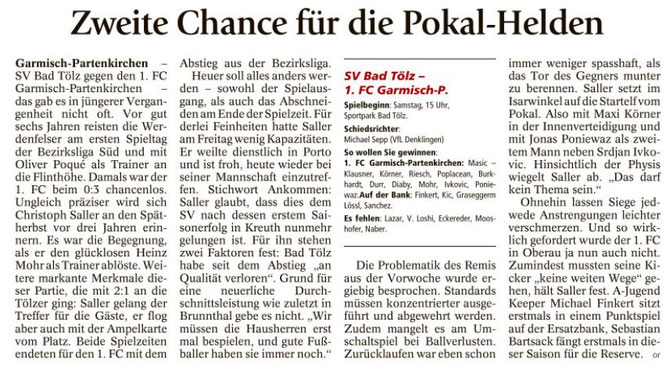 Ga-Pa Tagblatt vom 10.09.2016