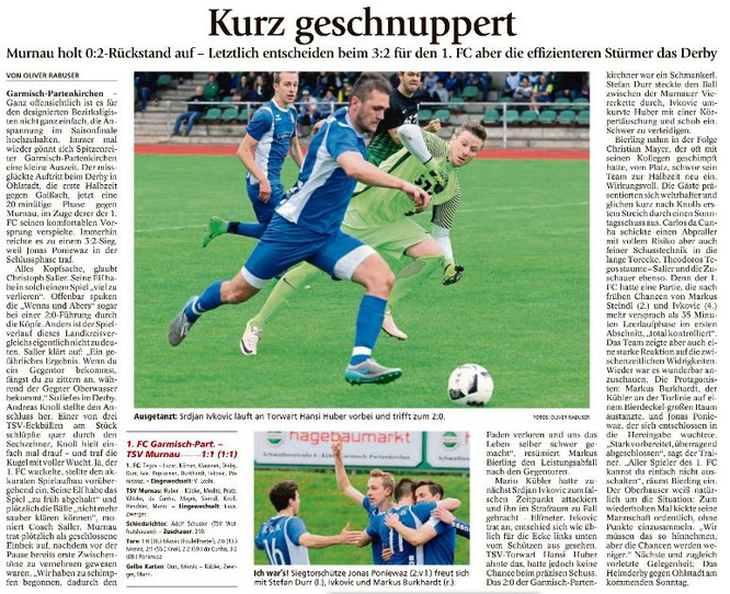 Ga-Pa Tagblatt vom 22.05.2017