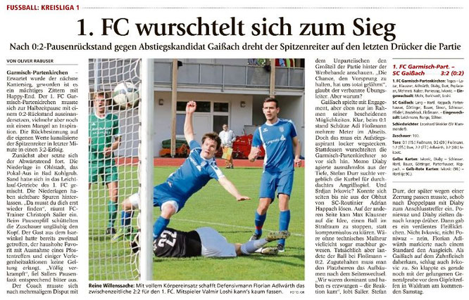 Ga-Pa Tagblatt vom 08.05.2017