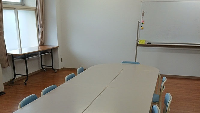 JR星置駅近くにある、札幌校・星置教室の内観