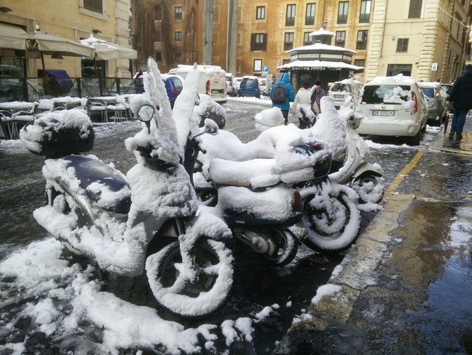 Rome under the snow- February 2018