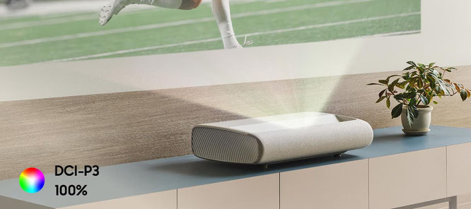 Samsung The Premiere LPU9D 4k Laser Tv im Wohnzimmer  beamer-freund