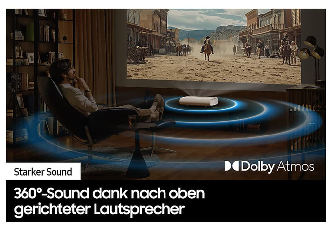 Samsung LPU9D  Dolby Atmos Sound  beamer-freund