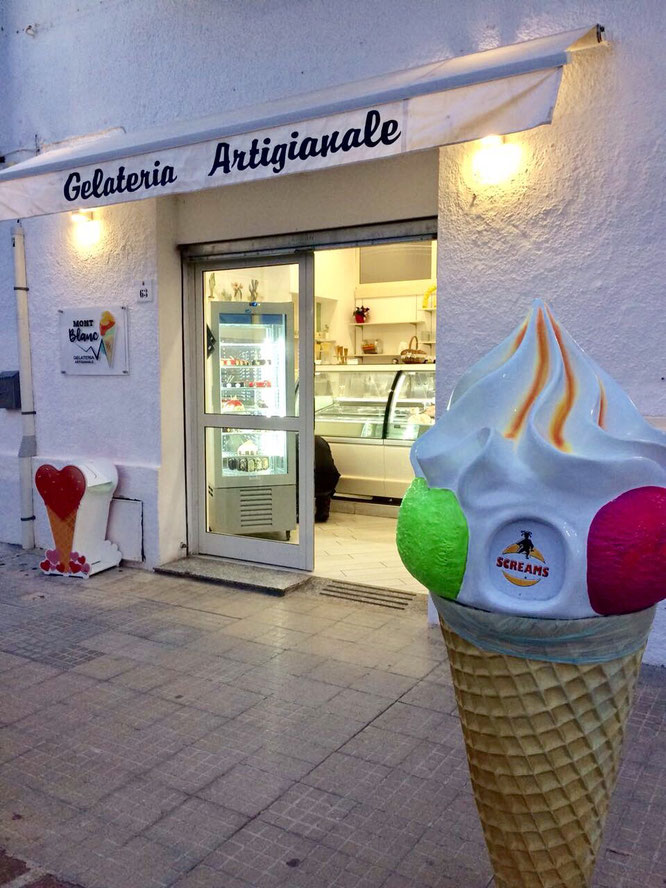 Gelateria artigianale Mont Blanc Alghero