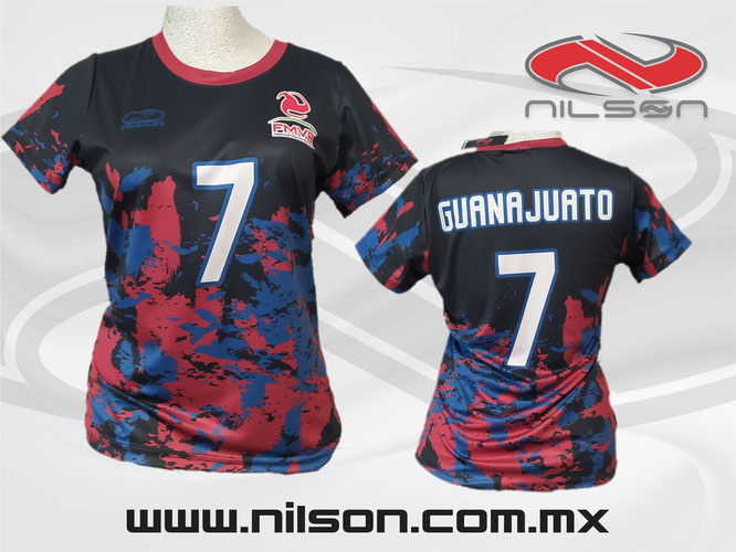 PLAYERA sublimacion digital fullprint voleibol modelo manchas, NILSON ROPA DEPORTIVA