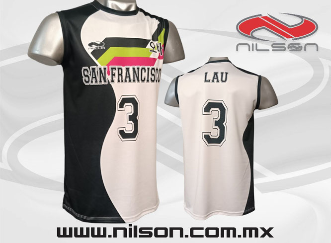 jersey de voleibol sin mangas, Equipo San francisco