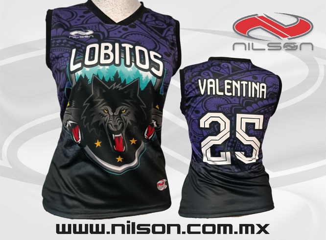 jersey voly, sublimacion digital,   nilson ropa deportiva Equipo Lobitos