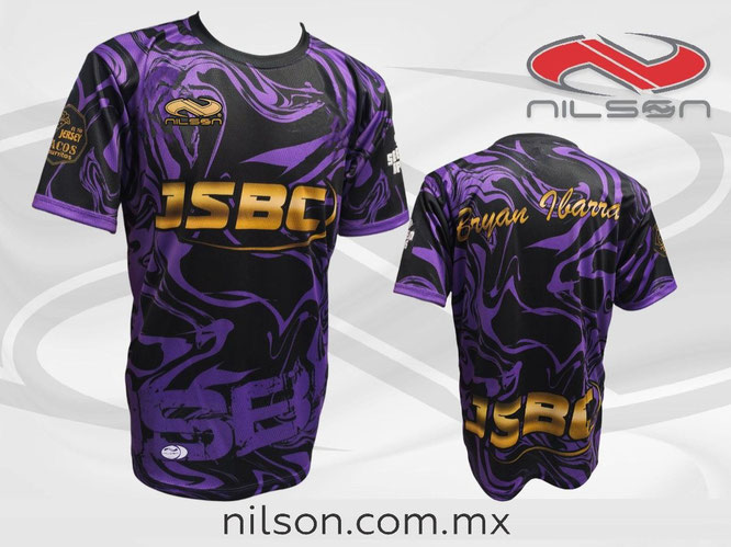 Jersey boliche cuello redondo. Equipo JSBC. Sublimacion Digital. NILSON ROPA DEPORTIVA