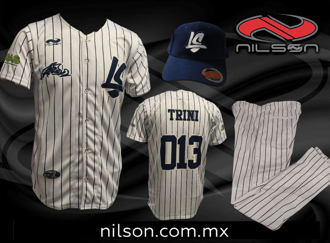 Uniforme de beisbol, Equipo lobos. 